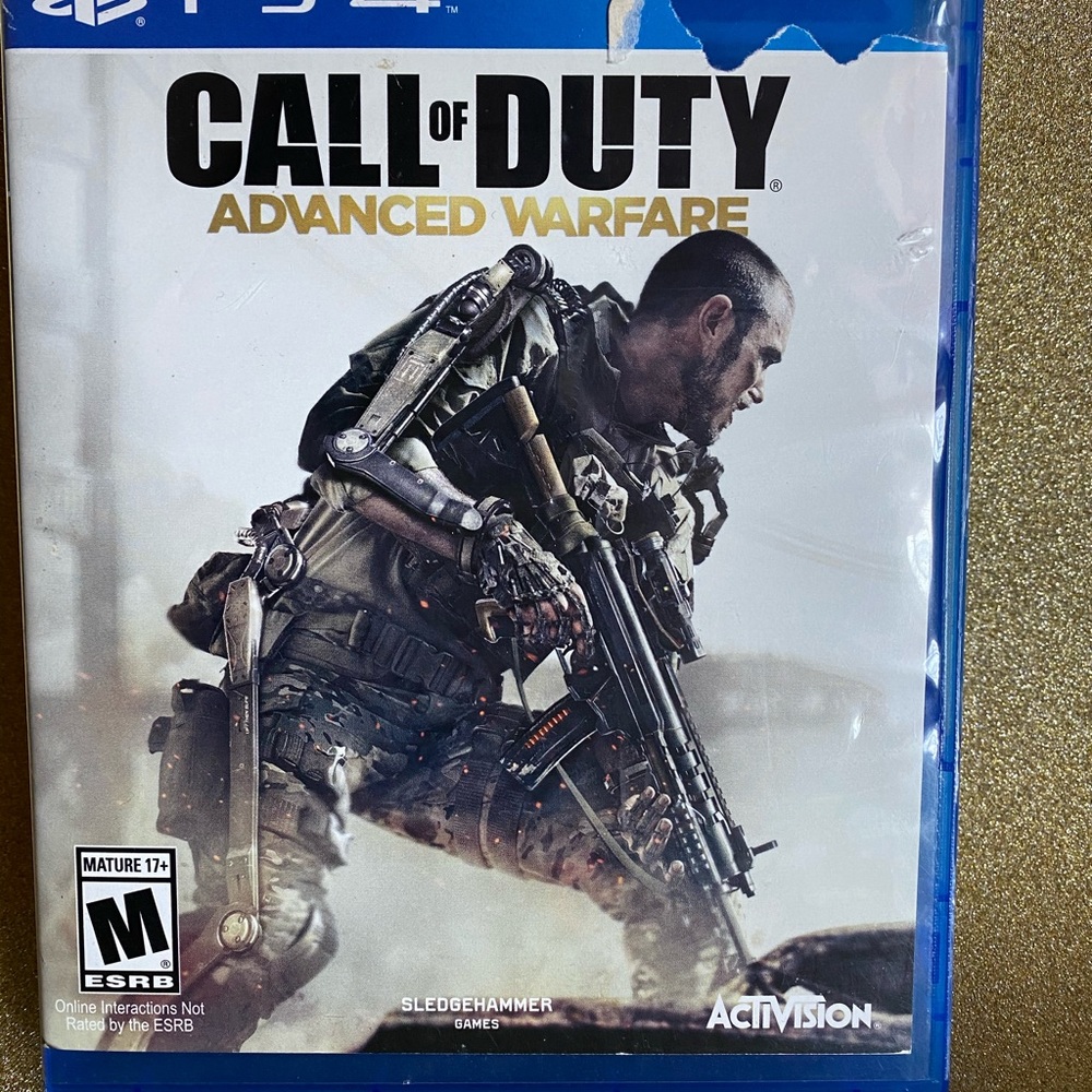 Call of Duty: Advanced Warfare PS4 GAME DISC & CASE